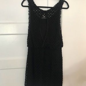 Free People Crochet Mini Dress